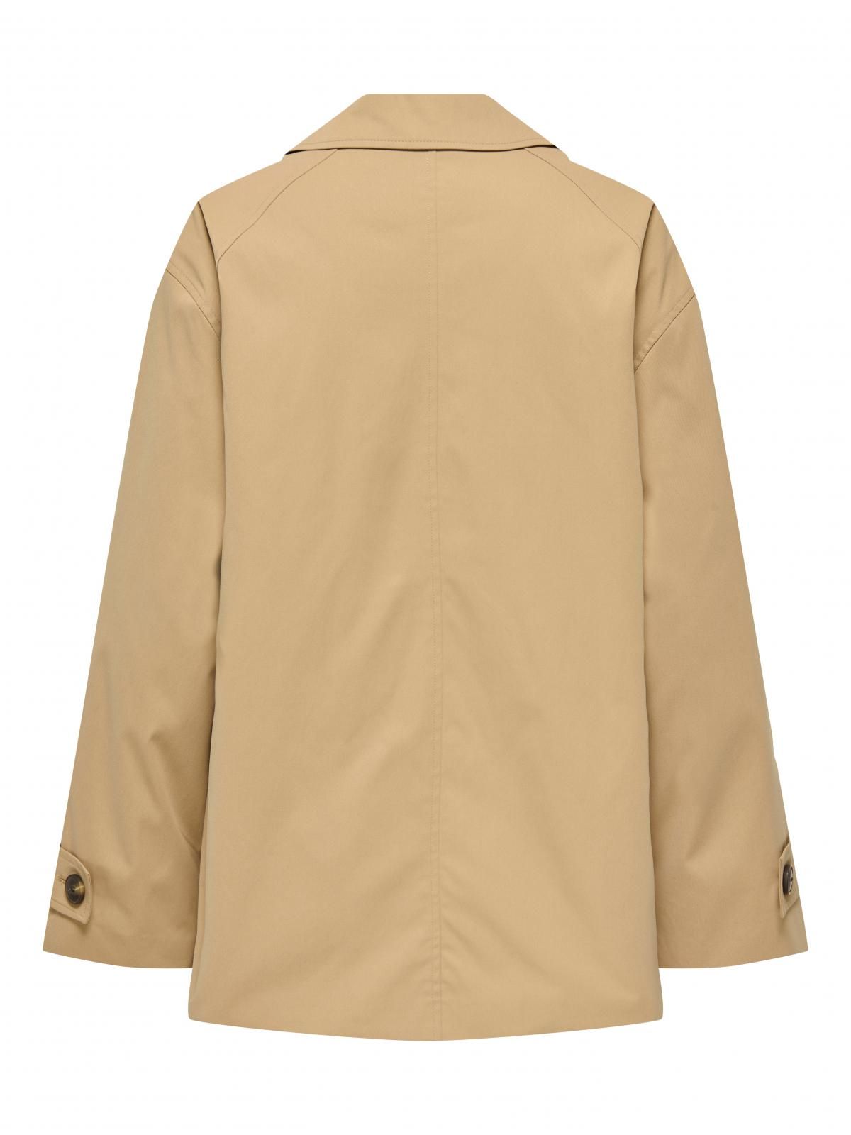 온리 클래식 베이지 숏코트 15348903_240 BROWN / TANNIN - 상세 이미지 4