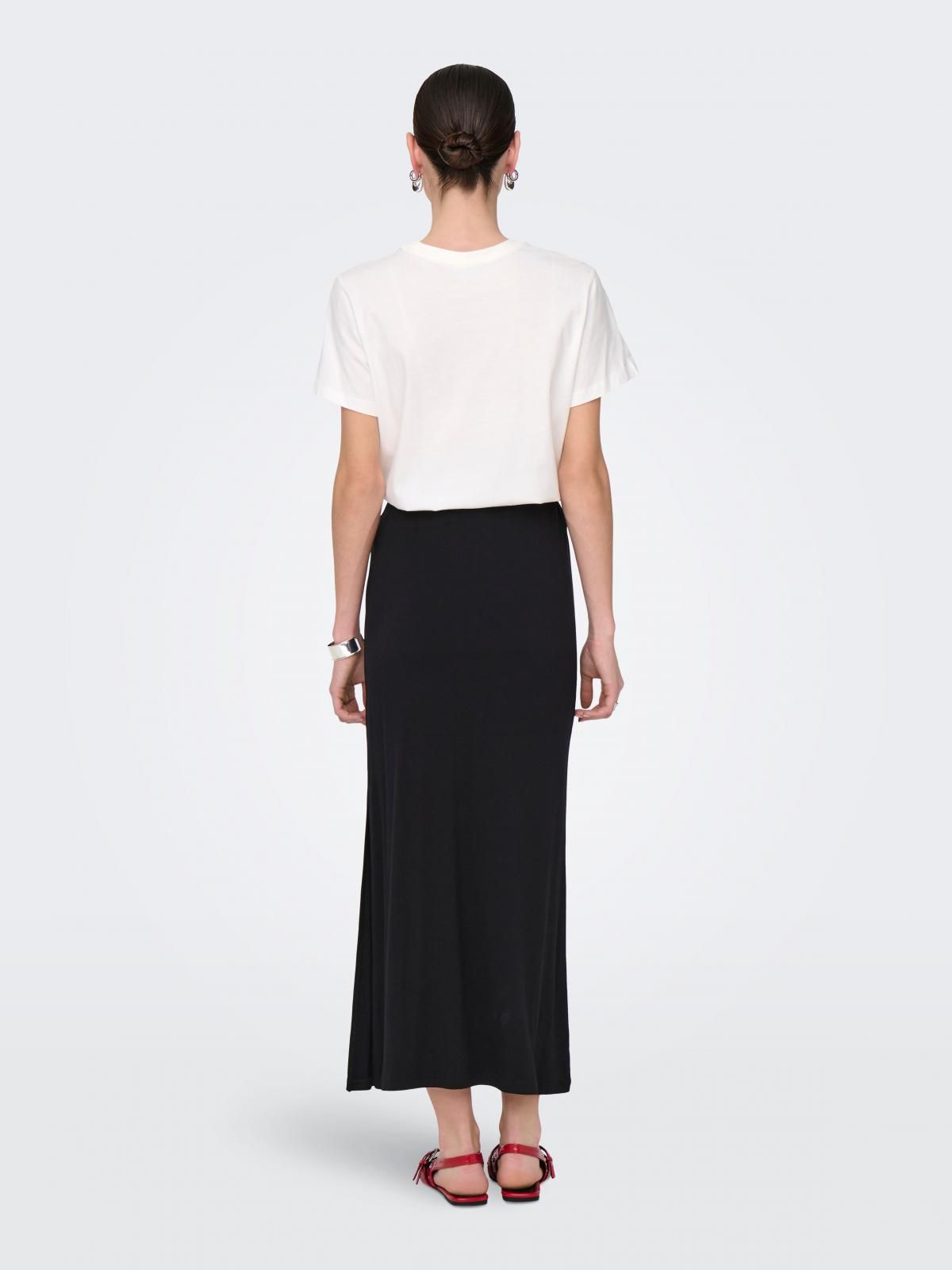 제이디와이 베이직 밴딩 롱 스커트 블랙 15351467_2161 BLACK / BLACK - 상세 이미지 2