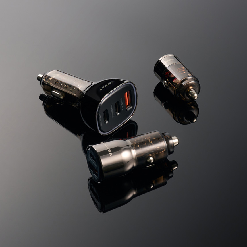 벤딕트 차량용 충전기 100W 초고속 시거잭 핸드폰 USB 자동차 듀얼 C타입 더 볼트 사진 2