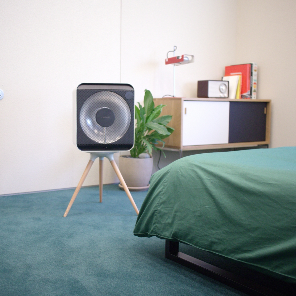 신일 에코팬 큐브 히터 저전력 하이라이트 히터 전기난로 온열기