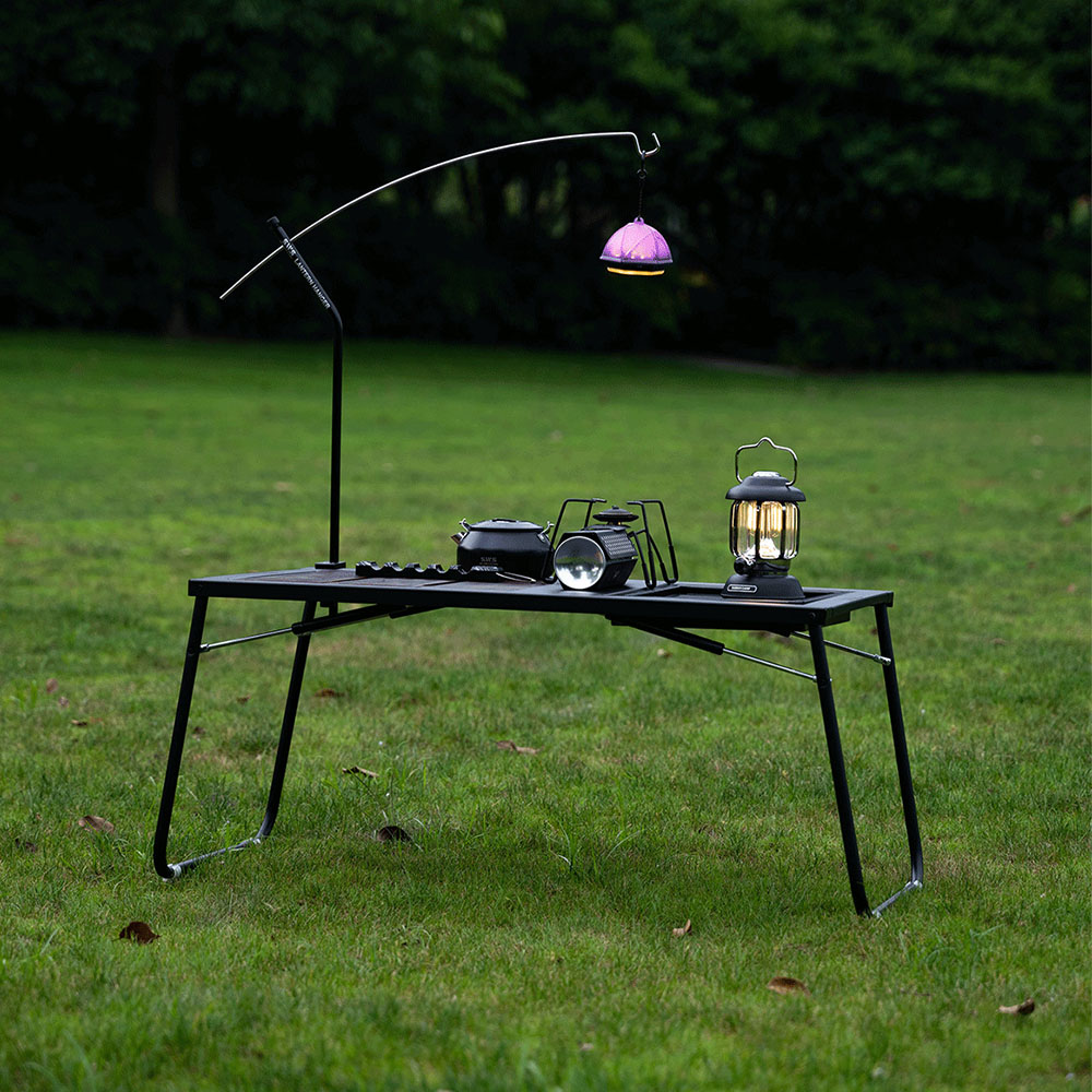 캠핑 랜턴걸이 스탠드 IGT 테이블 아치형 거치대 조명 행어 행거