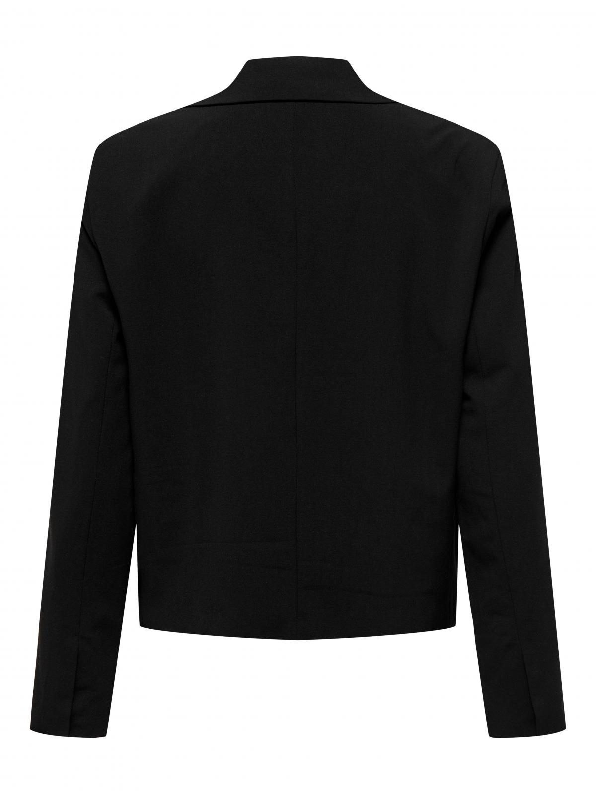 온리 크롭 블랙 테일러드 블레이저 15298708_2161 BLACK / BLACK - 상세 이미지 4