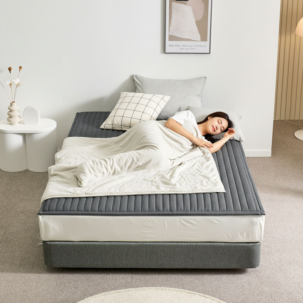 마르고몰 전기장판 슈퍼싱글 그래핀 카본 탄소매트 M2 분리난방 전자파없는 온열매트 제품 이미지