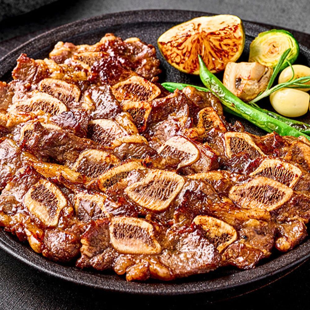 한입 양념 LA갈비 초이스등급 800g 셰프선택 구이용 안창살 토시살 - 상세 이미지 3