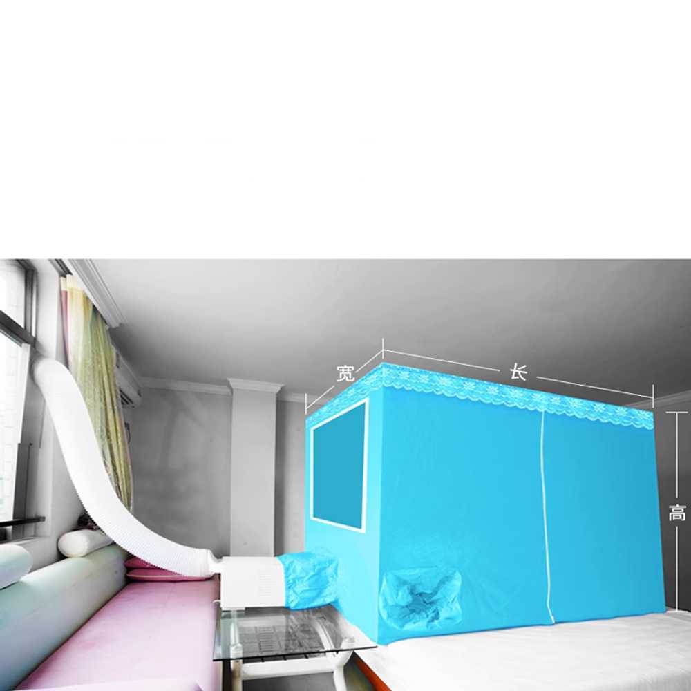 이동식 에어컨 실외기없음 원룸용 냉방기 냉풍기 기계식 에어컨+배열관 이미지 6