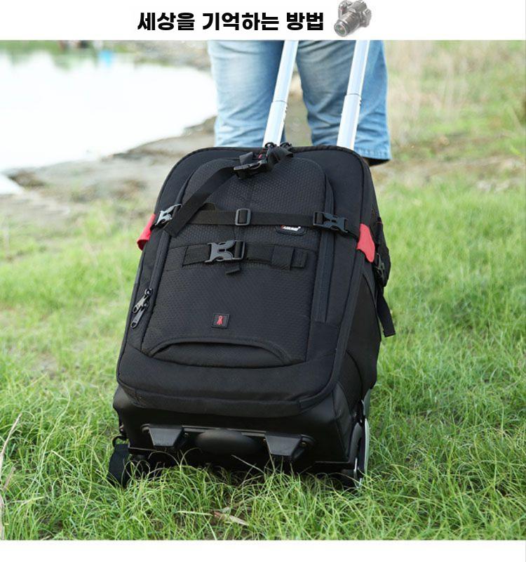 촬영 장비 가방 여행용 롤링 카메라 삼각대 수납 가능 - 상세 이미지 2
