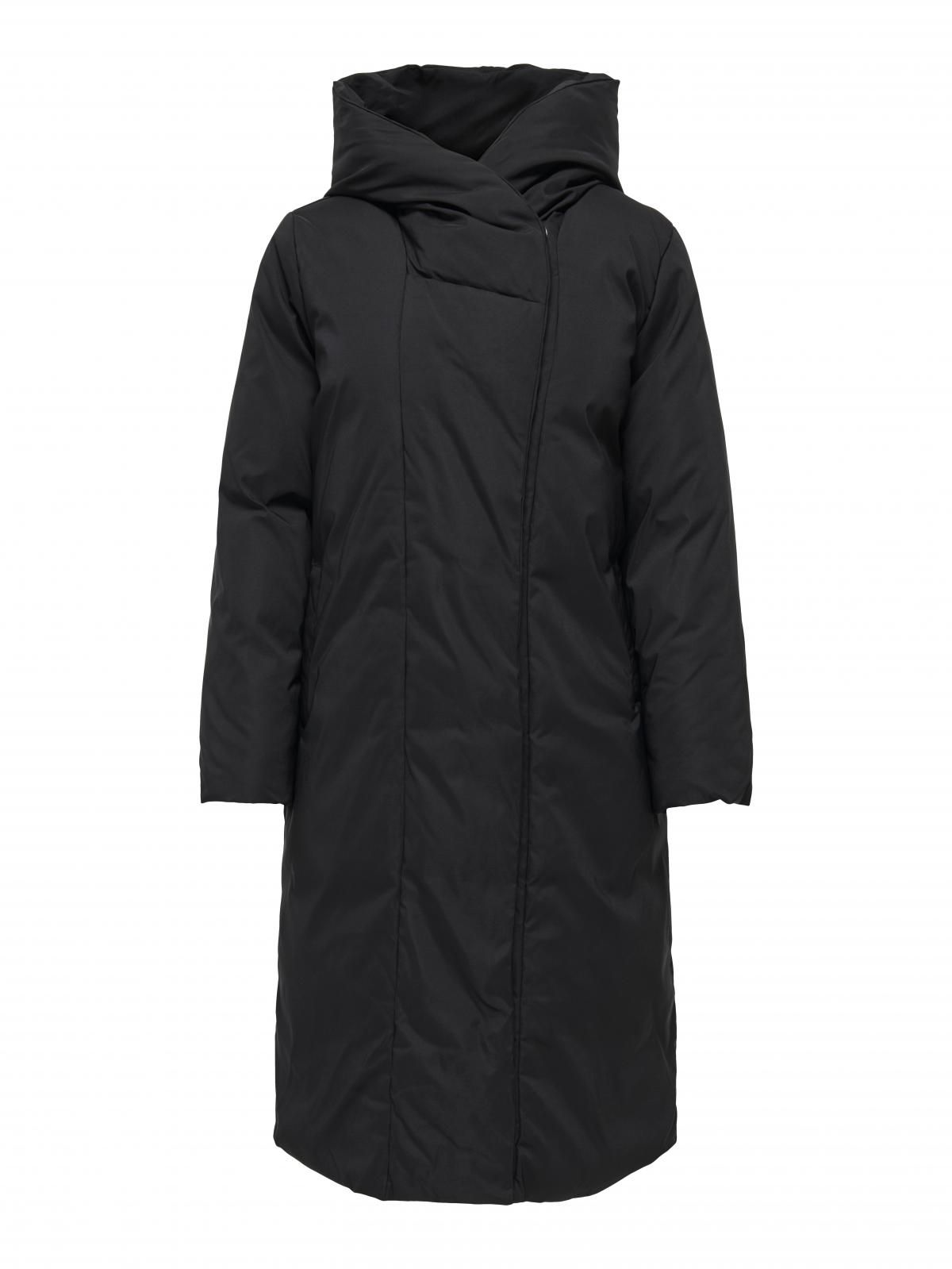 제이디와이 후드 버튼 패딩 코트 15363260_2161 BLACK / BLACK - 상세 이미지 3