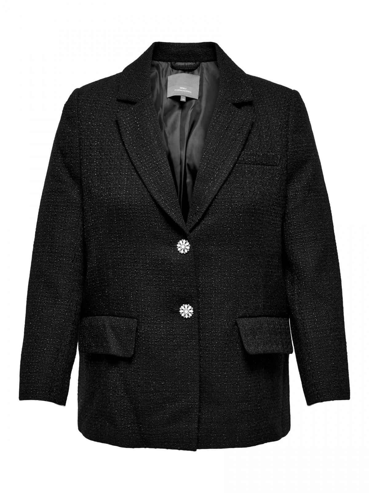 온리 클래식 테일러드 블랙 블레이저 15295486_2161 BLACK / BLACK - 상세 이미지 3