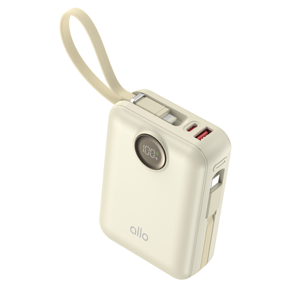 알로코리아 대용량 일체형 미니 고속충전 보조배터리 20000mAh 2008PD 제품 이미지