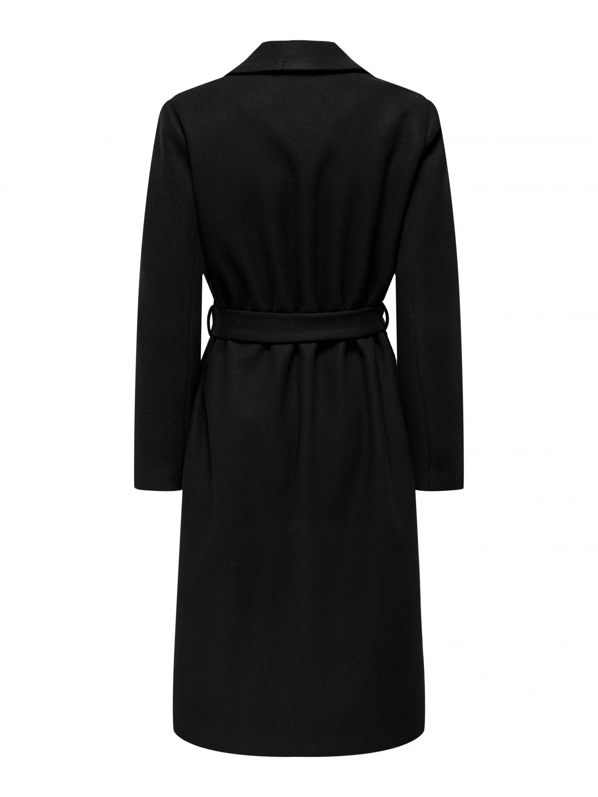 온리 클래식 벨트 롱코트 15314362_2161_1087147 BLACK / BLACK - 상세 이미지 4