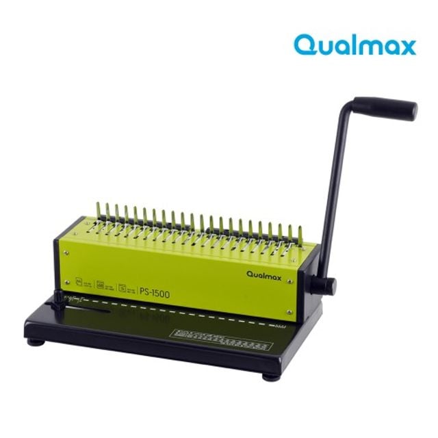 (re)플라스틱링 제본기 Qualmax PS-1500 카피어랜드 - 상품 이미지