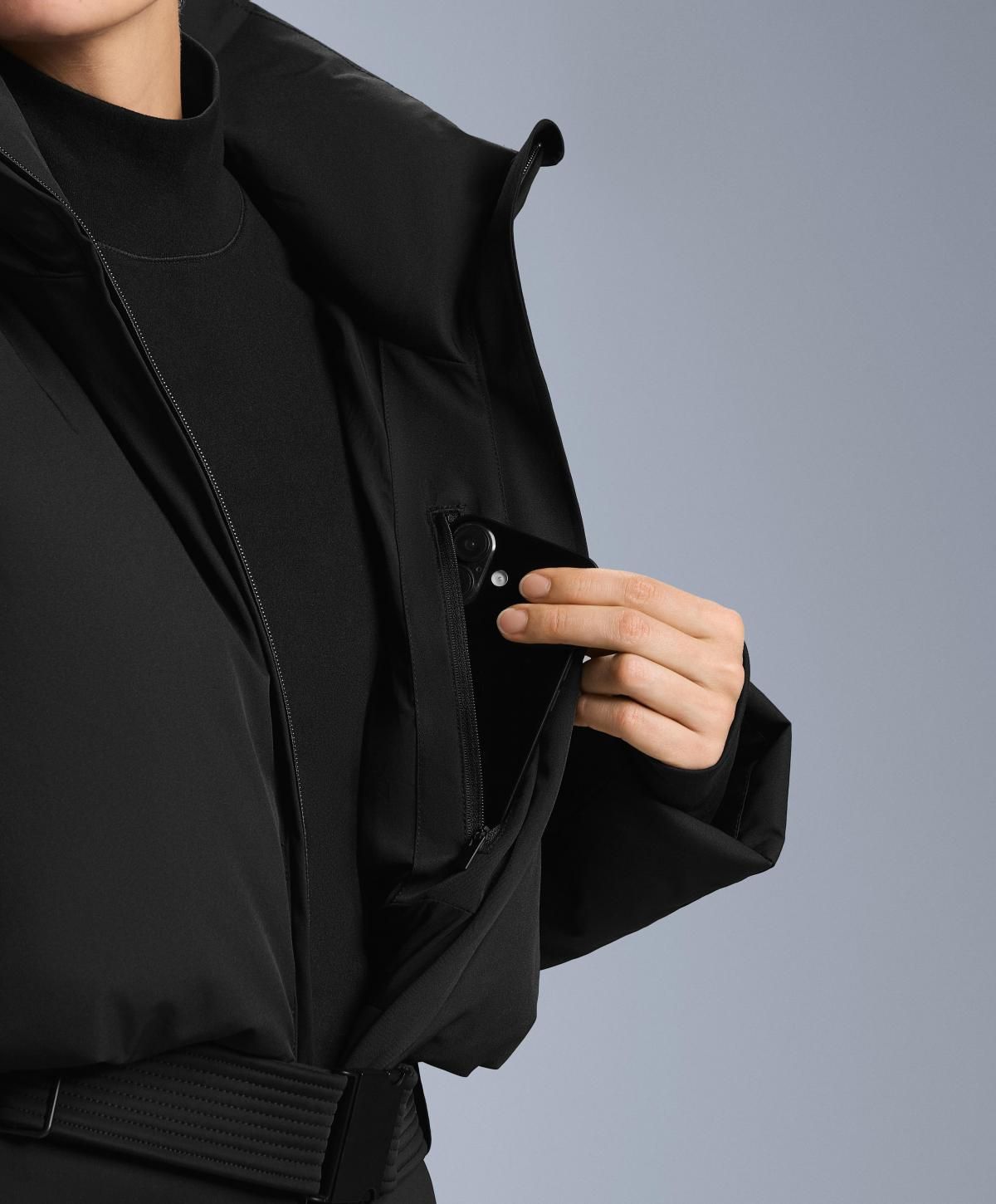 오이쇼 테크니컬 방수 다운 점프수트 3954/626 BLACK 이미지 7