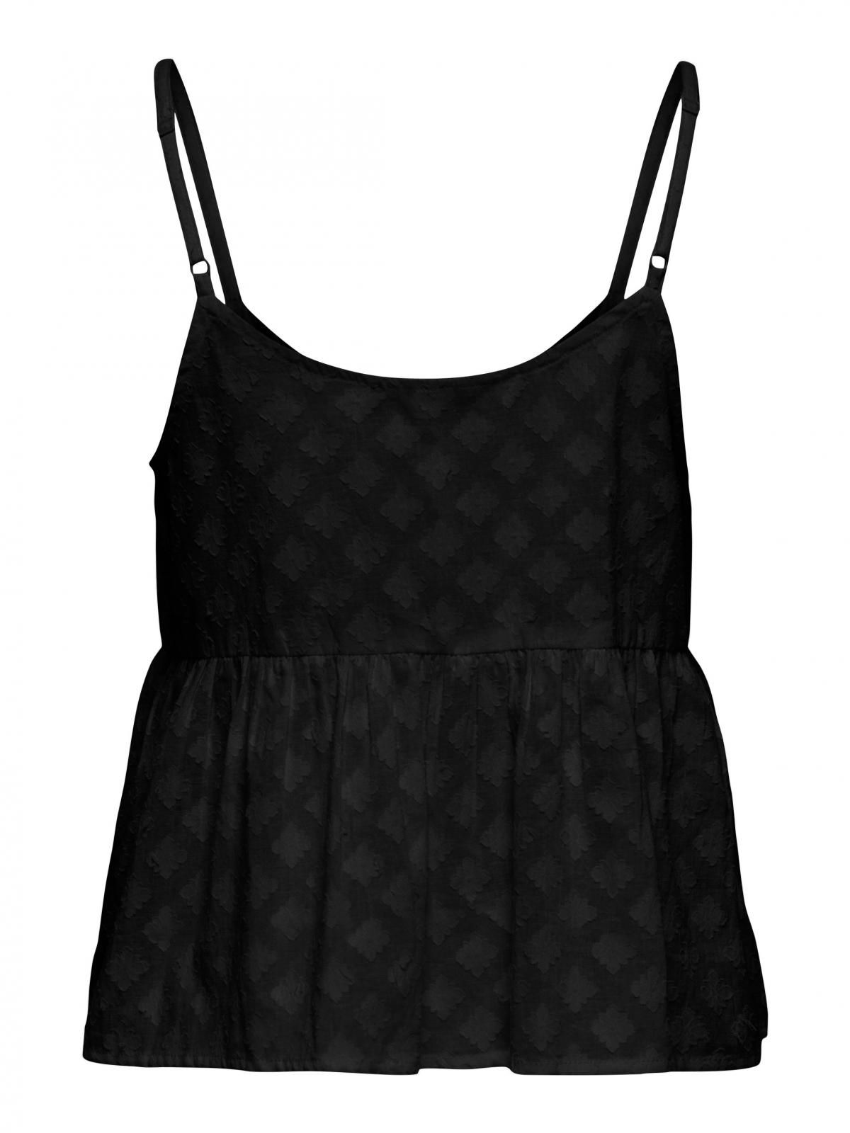 온리 레이스 디테일 블랙 캐미솔 탑 15365872_2161 BLACK / BLACK - 상세 이미지 5