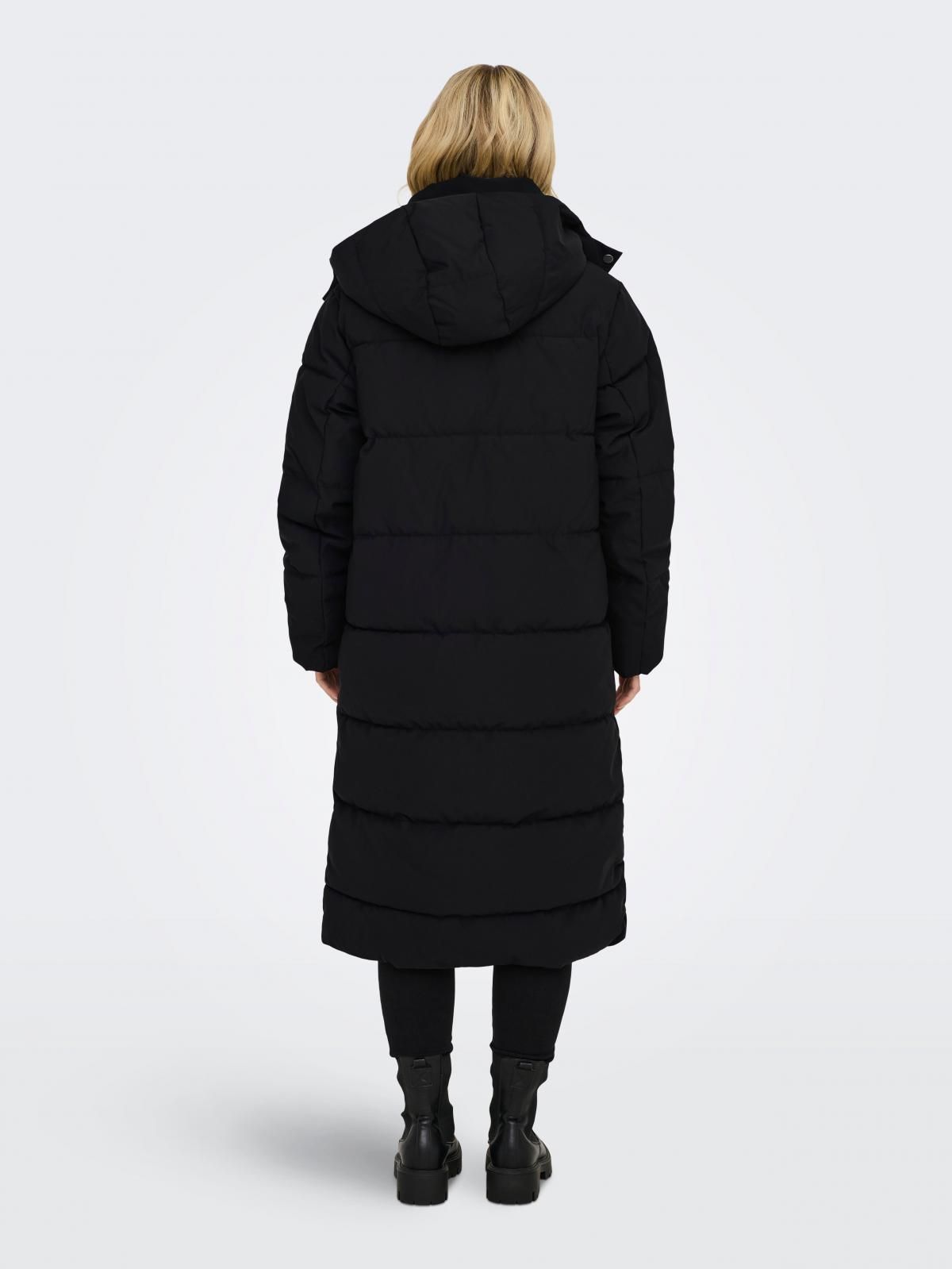 제이디와이 테크니컬 윈드프루프 롱 패딩 코트 15341701_2161_1179195 BLACK / BLACK - 상세 이미지 2