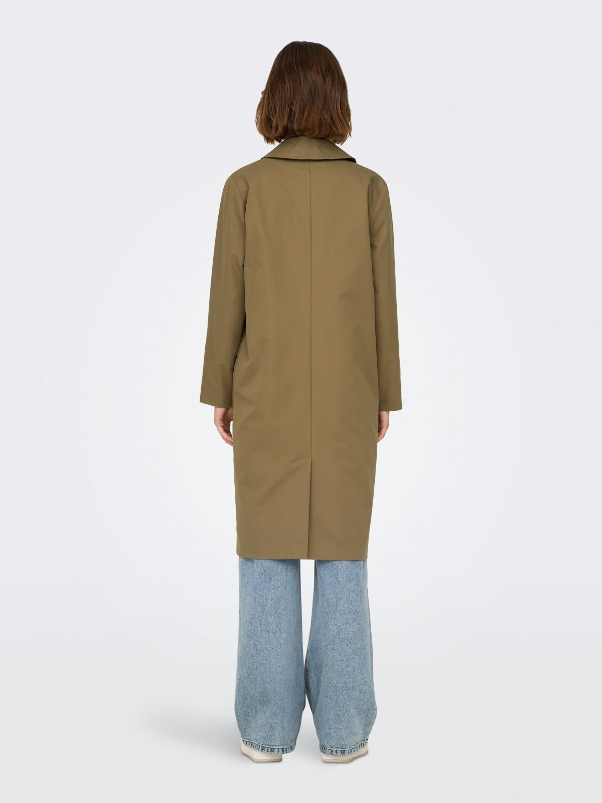 제이디와이 테크니컬 버튼 롱 코트 15328238_7383_1129124 BROWN / MALT BALL - 상세 이미지 3
