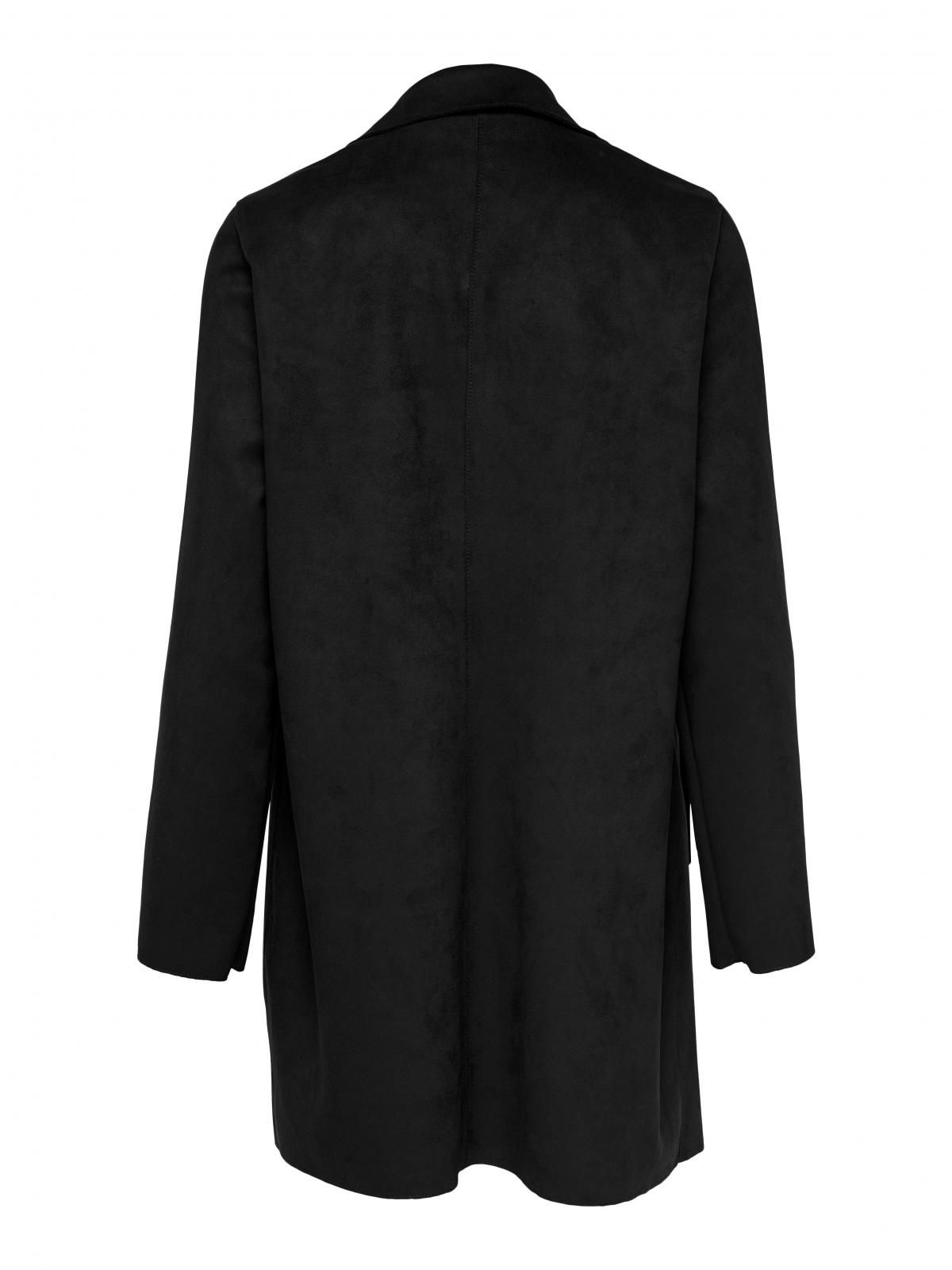 온리 테크니컬 롤업 롱 코트 15179864_2161 BLACK / BLACK - 상세 이미지 4