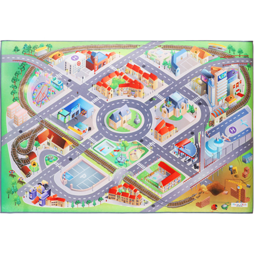 OF KIDS 플레이매트 우리동네 100x150 - 메인 이미지