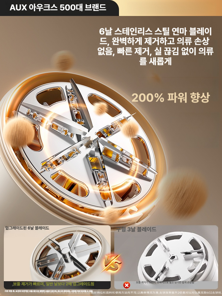 가정용 전동 의류 대용량 강력 탈모기 옷 관리 디럭스 - 상세 이미지 3