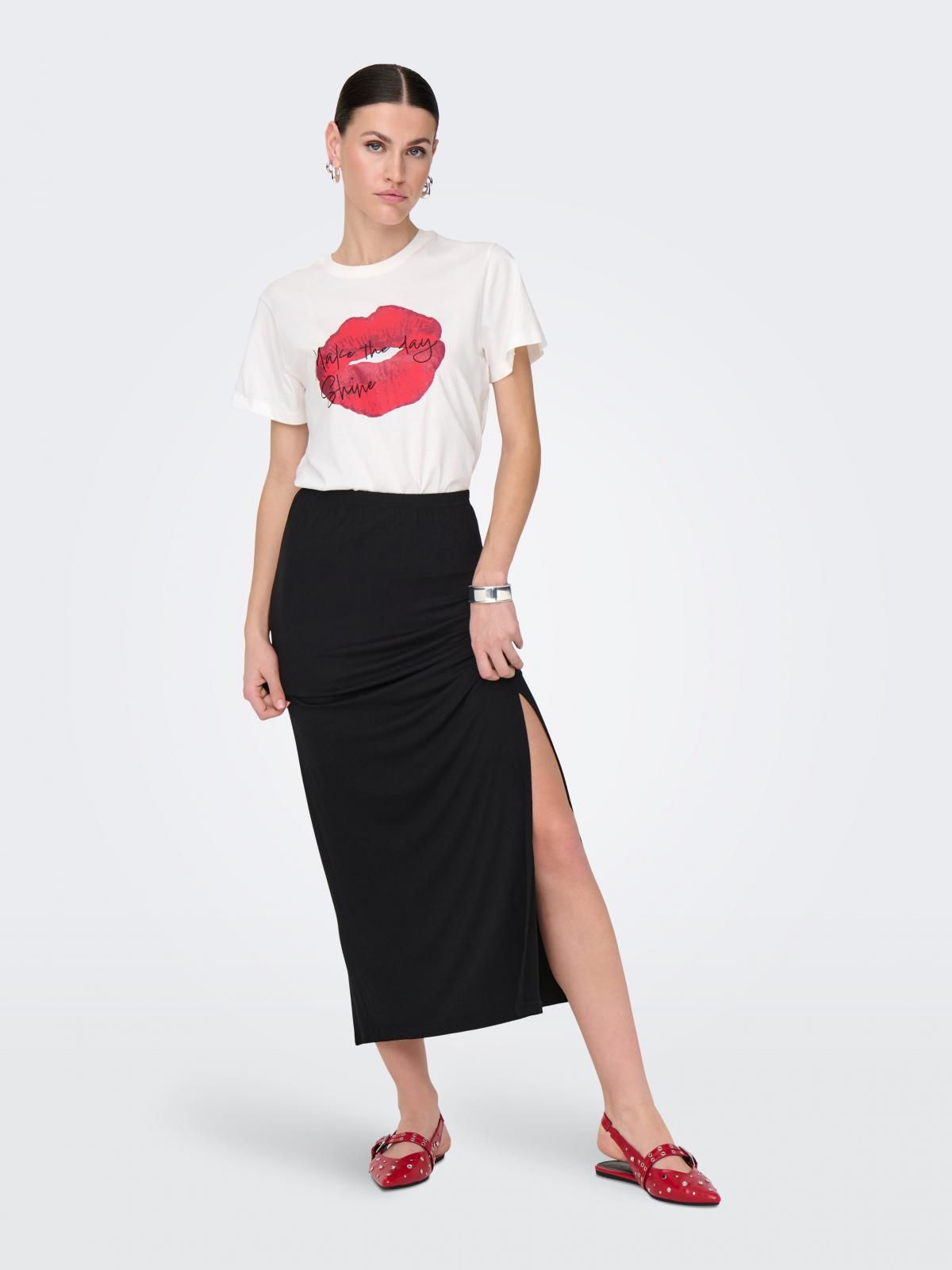 제이디와이 베이직 밴딩 롱 스커트 블랙 15351467_2161 BLACK / BLACK - 상세 이미지 5