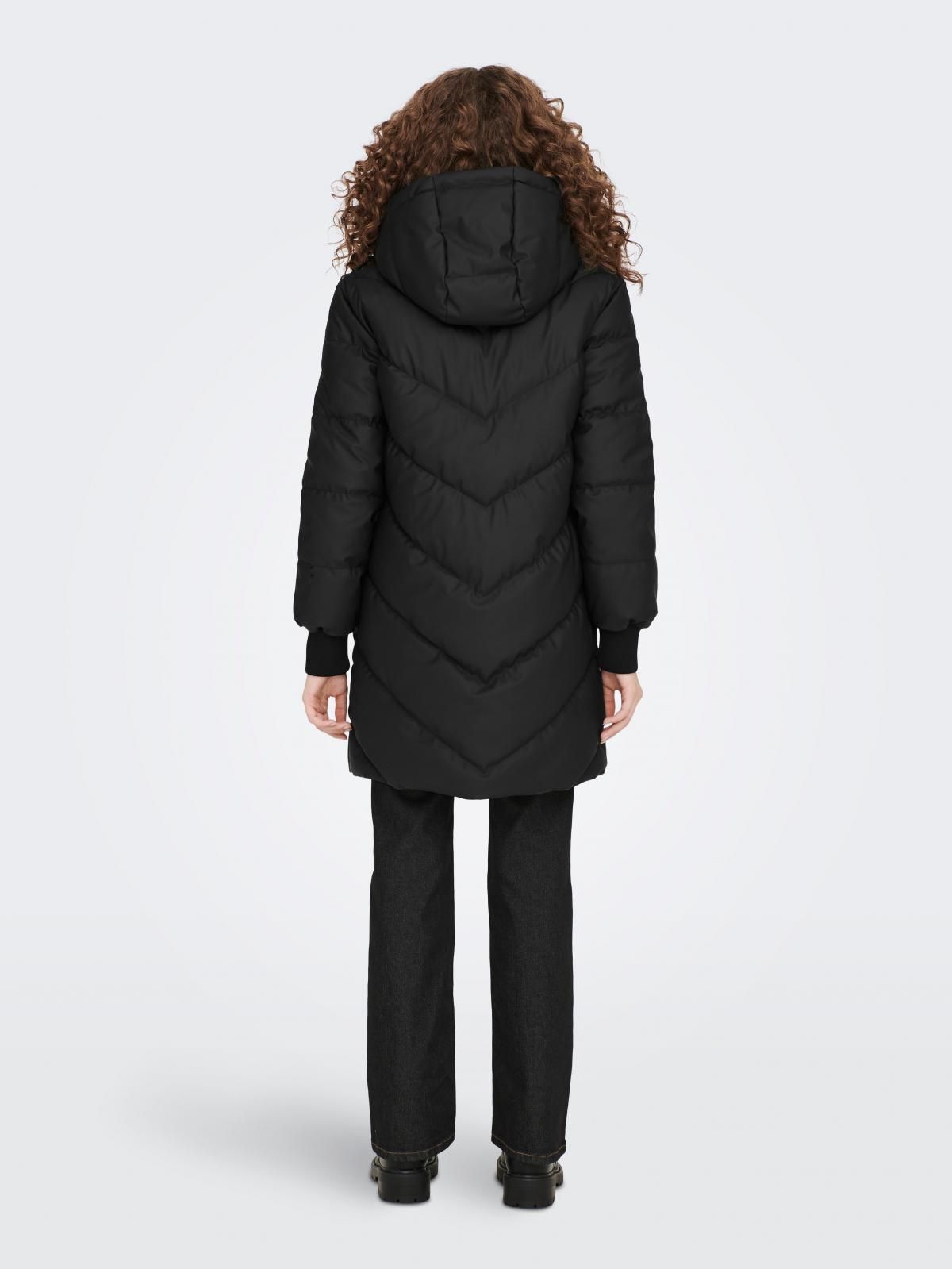 제이디와이 베이직 롱 패딩 코트 15275075_2161_984604 BLACK / BLACK - 상세 이미지 2