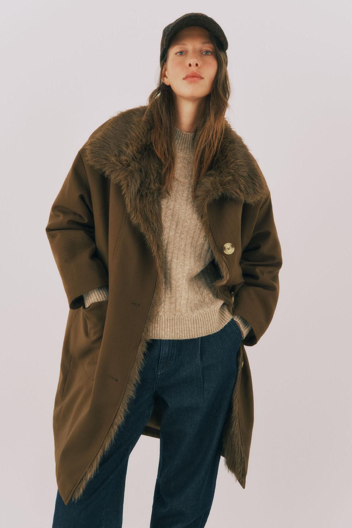 꼬르떼피엘 테크니컬 퍼카라 롱 파카 브라운 6612758 MARRON OSCURO - 상세 이미지 2
