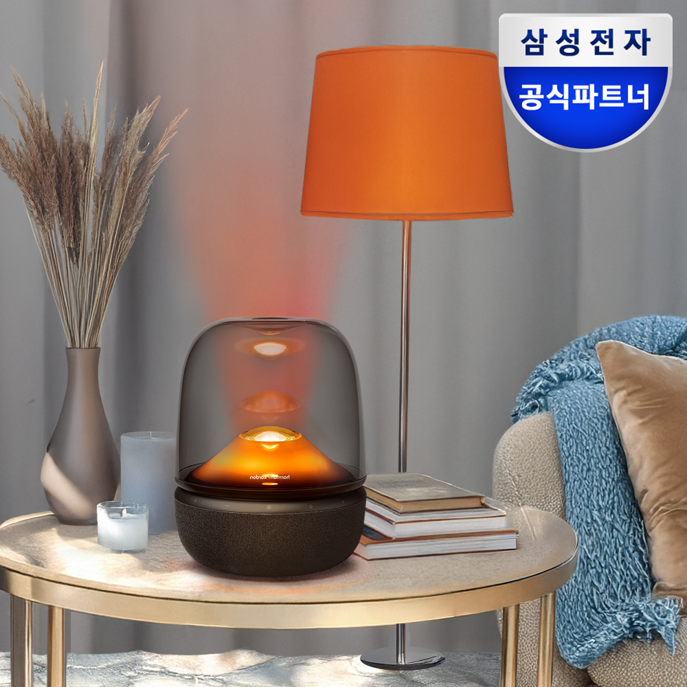 삼성전자 하만카돈 오라스튜디오5 블루투스 스피커 프리미엄 조명 인테리어 감성 사운드 AURA STUDIO5 - 상세 이미지 4