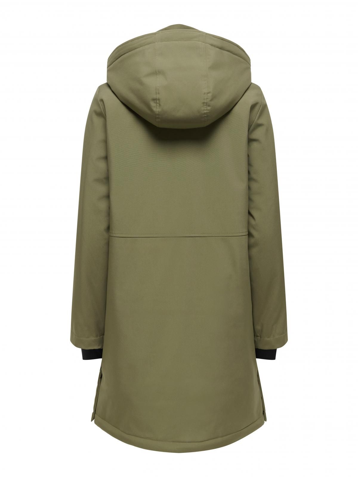 온리 테크니컬 후드 롱 파카 15363184_189 GREY / STONE GRAY - 상세 이미지 5