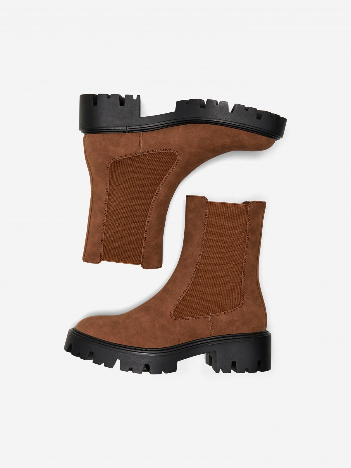 온리 첼시 앵클부츠 스웨이드 브라운 15274563_409 BROWN / COGNAC - 상세 이미지 3