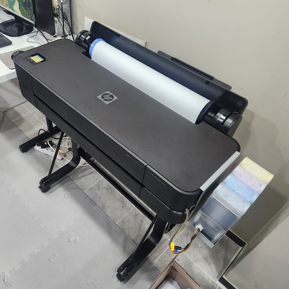 HP 플로터렌탈 디자인젯 T650 24인치 A1 무한잉크 플로터임대 - 상세 이미지 4