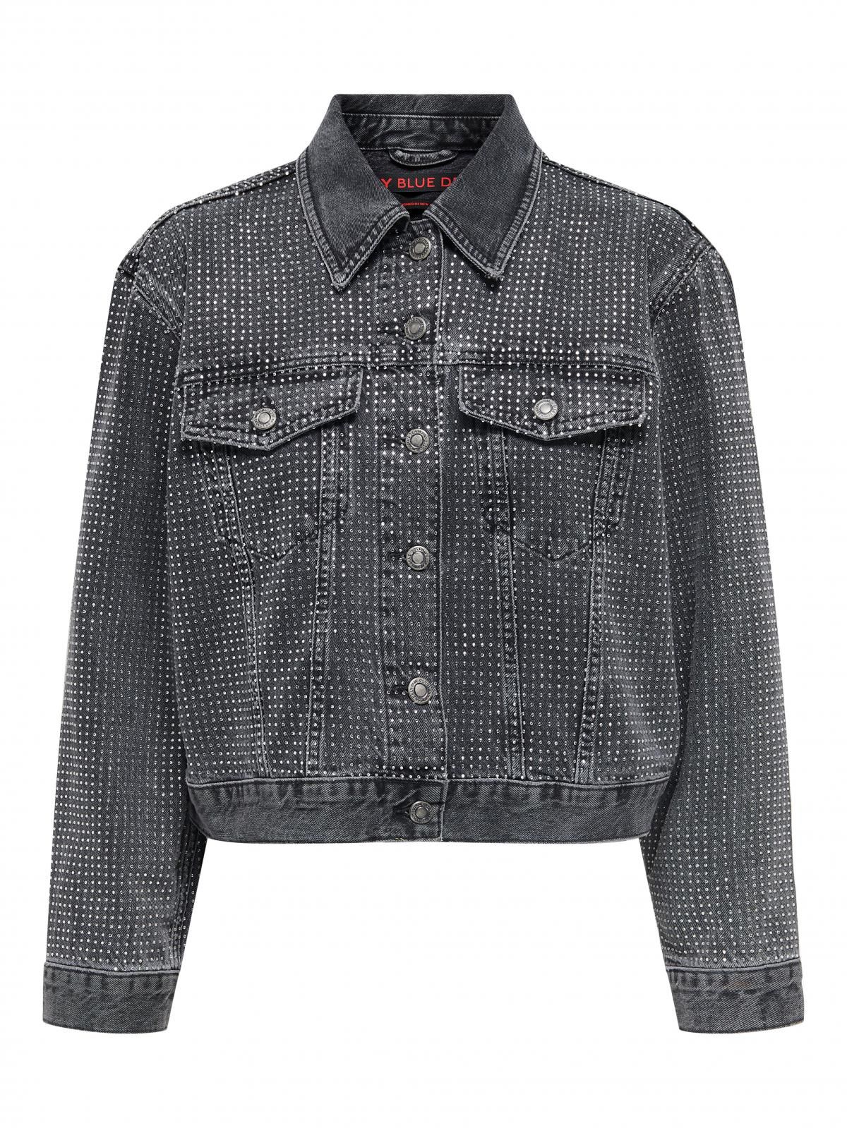 온리 테크니컬 데님 재킷 15332586_3601 GREY / GREY DENIM - 상세 이미지 3