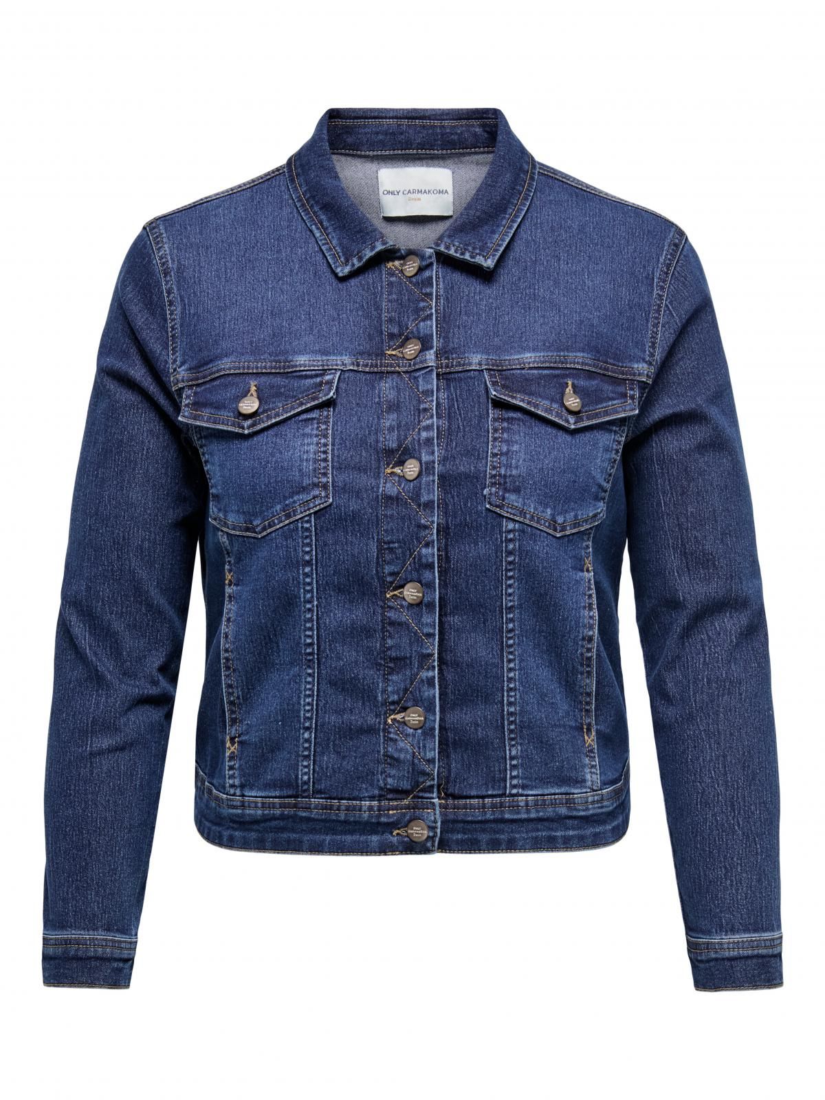 온리 클래식 데님 데님 재킷 15352610_2114 BLUE / DARK BLUE DENIM - 상세 이미지 4