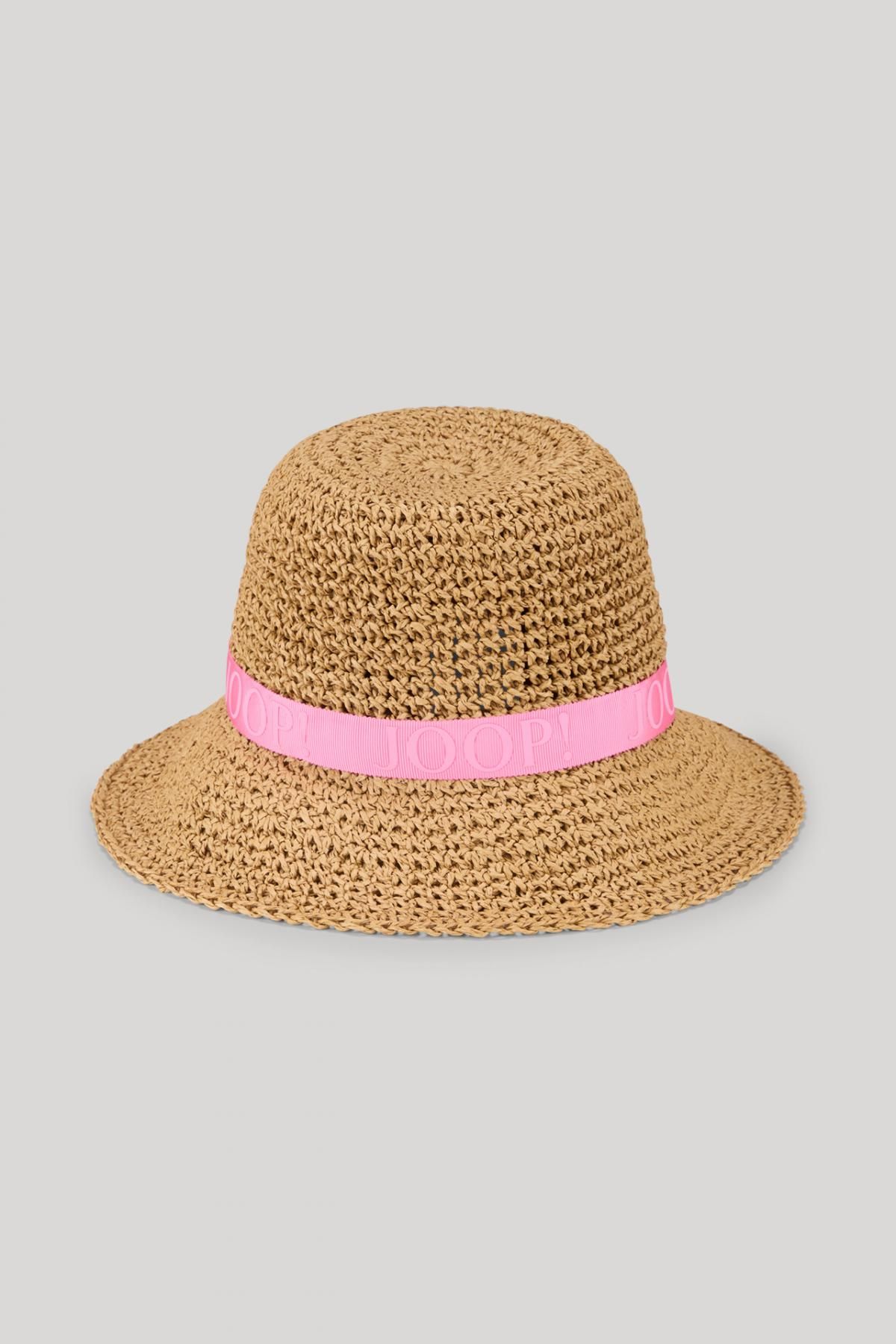 윱 오로라 베이지 라탄 스트로햇 30046797-10019773-975 BEIGE - 상품 이미지