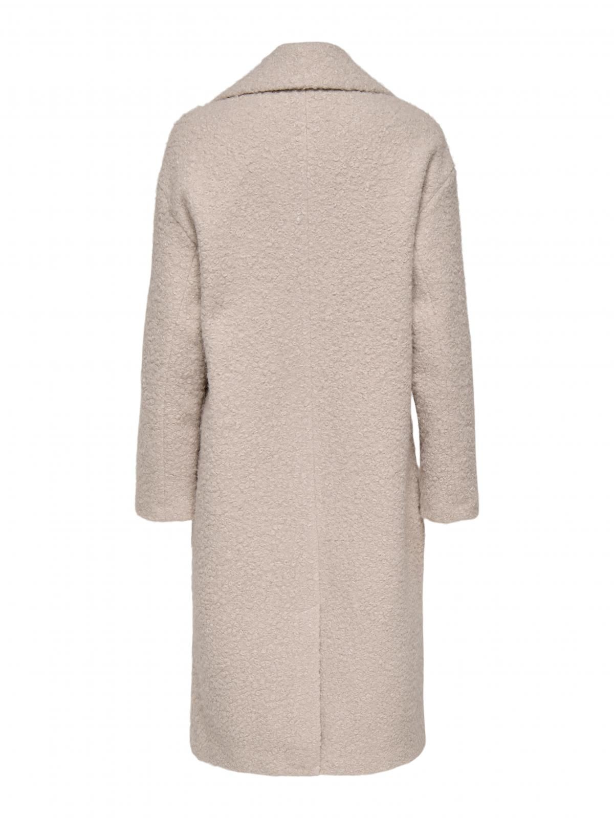 온리 테크니컬 더블브레스트 롱코트 15293695_115 BEIGE / PUMICE STONE - 상세 이미지 4