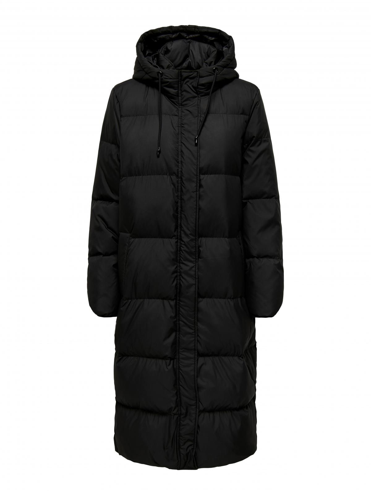 온리 테크니컬 경량다운 후드 패딩코트 15276961_2161 BLACK / BLACK - 상세 이미지 4