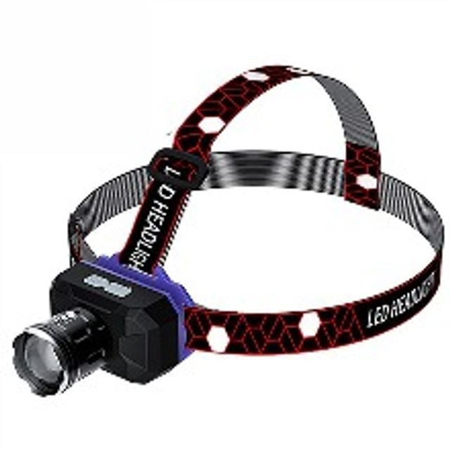 LED 헤드랜턴 후레쉬 XHP160 P705 16코어 충전식 줌 라이트 해루질 사냥 캠핑 등산 낚시 디제이디 - 상품 이미지