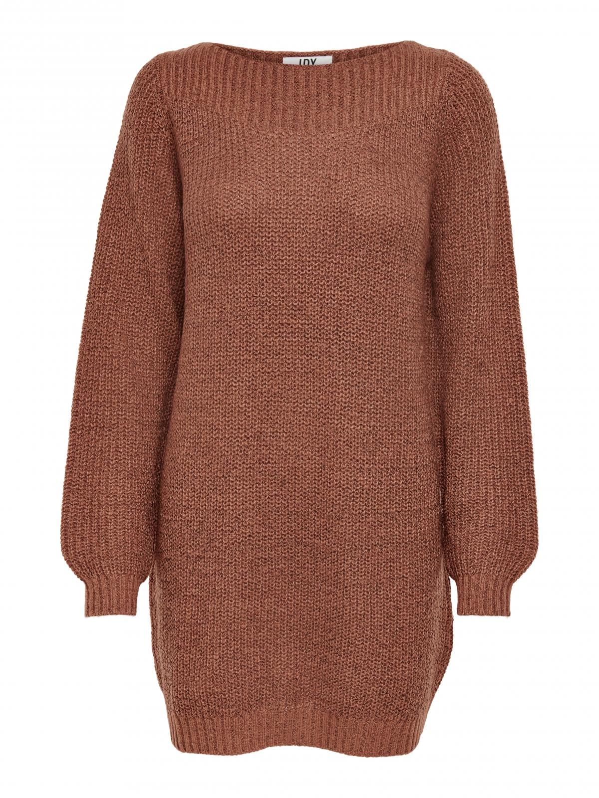 제이디와이 테크니컬 니트 미니 원피스 브라운 15234103_393_871098 BROWN / RUSSET - 상세 이미지 3