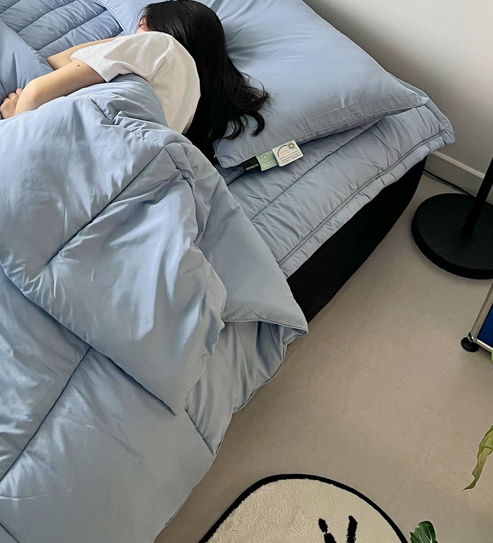 호무로 필굿 차렵이불 알러지케어 따뜻한 겨울발열 먼지없는 이불 단품 SS