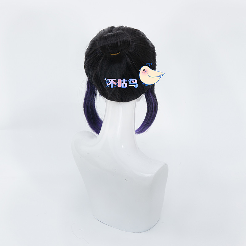 귀멸의 칼날 코쵸우 시노부 가발 코스프레 코스튬 - 상세 이미지 3