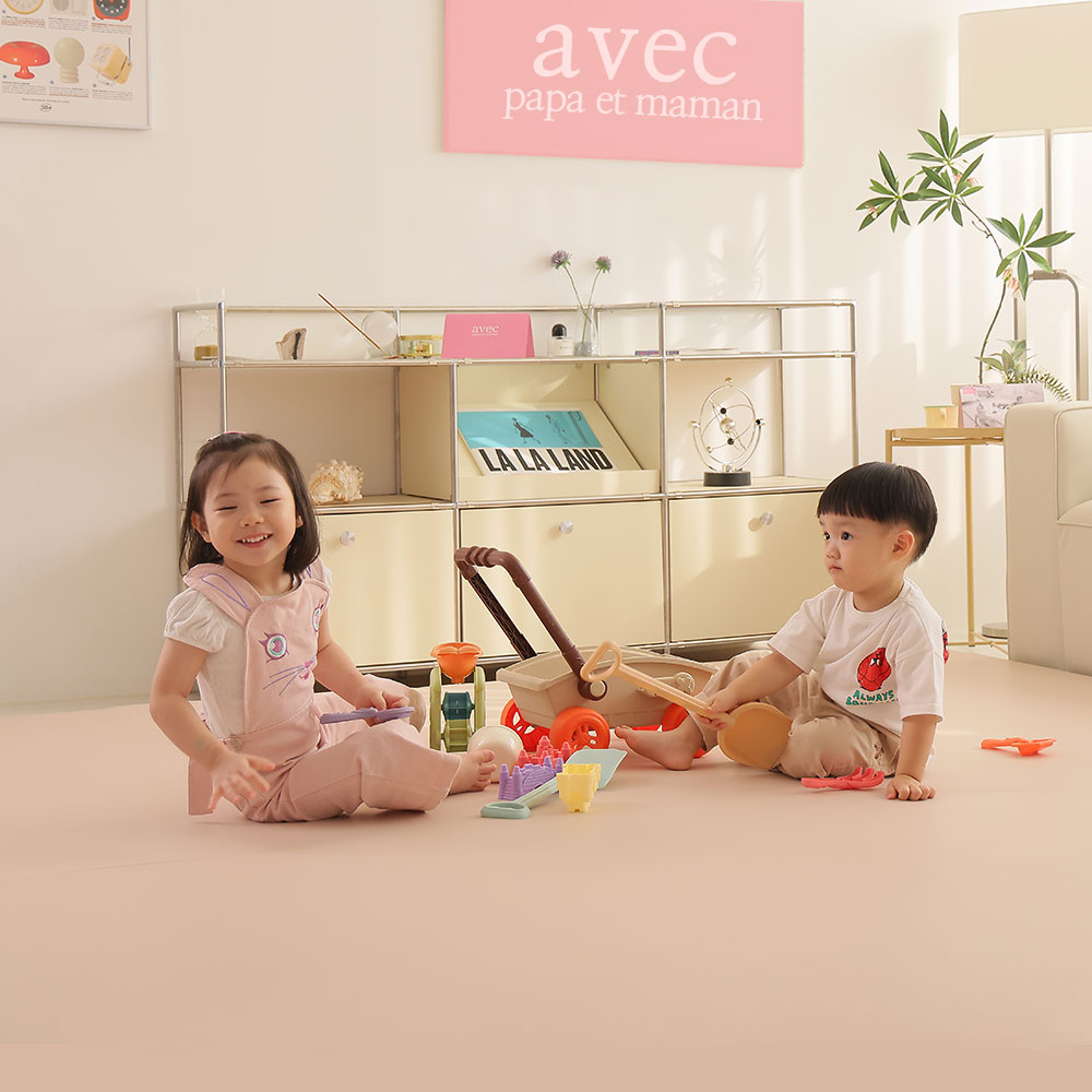 avec 4cm 조용한집 아기매트 240x280 층간소음 틈새제로 대형 어린이 놀이방매트 - 상품 이미지