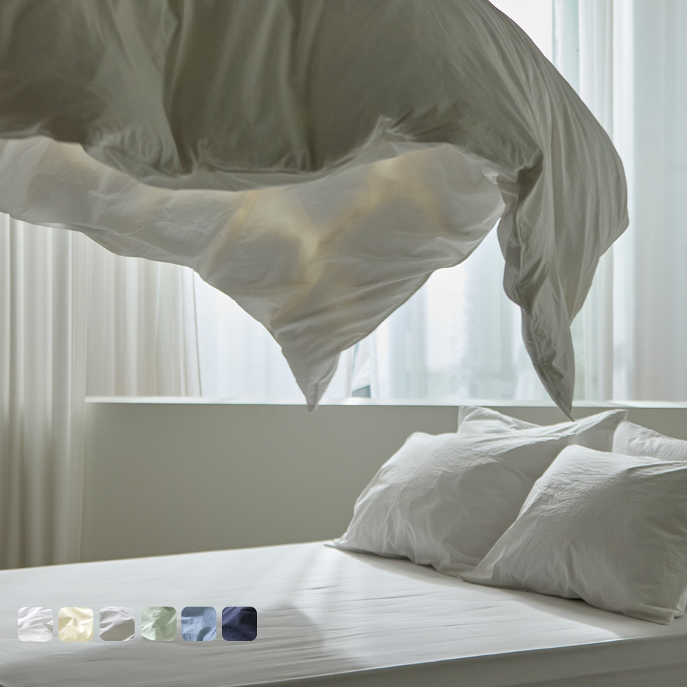 (단독) 세레니티 구스100% 무봉제 호텔 차렵이불세트 SS 500g