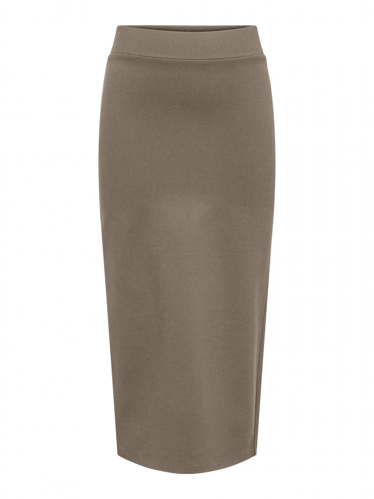 온리 엘라스틱 테크니컬 롱 펜슬 스커트 15324950_120 GREY / WALNUT - 상세 이미지 3