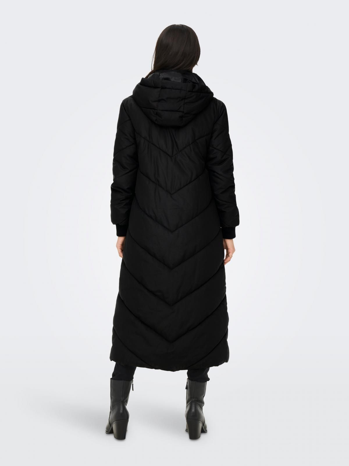 제이디와이 테크니컬 후드 롱 패딩 자켓 15265404_2161_957008 BLACK / BLACK - 상세 이미지 2