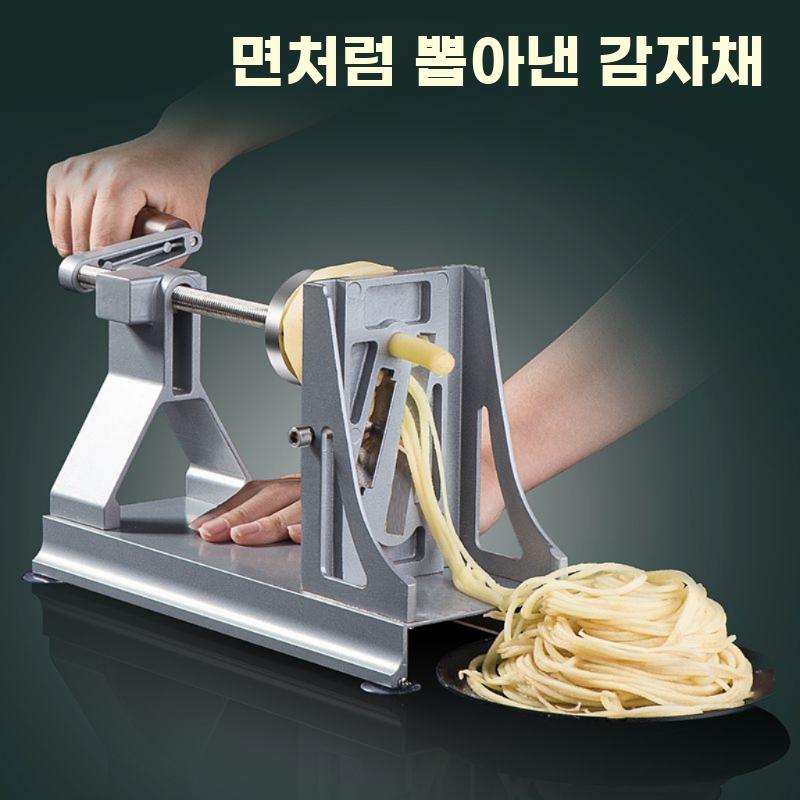 크랭크 슬라이서 당근 다기능 커터 감자 주방 만능 핸드 - 상세 이미지 3