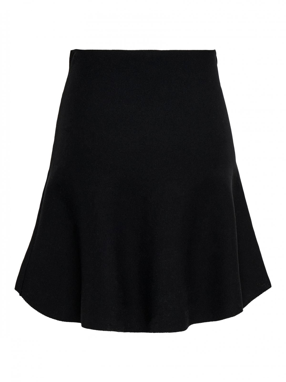 온리 니트 미니 스커트 블랙 15365200_2161 BLACK / BLACK - 상세 이미지 4