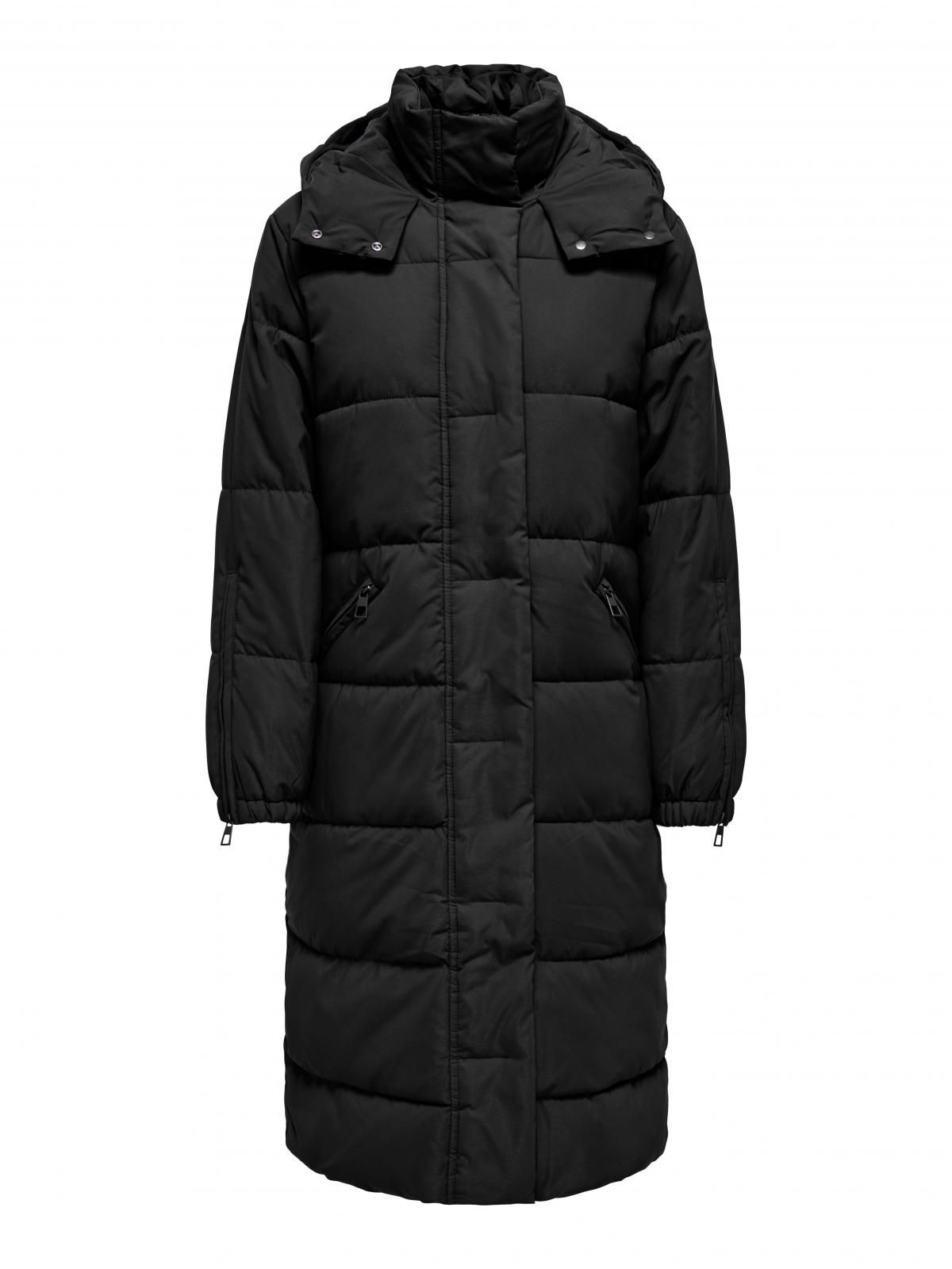 제이디와이 프리미엄 후드 롱 패딩 코트 15330181_2161_1153927 BLACK / BLACK - 상세 이미지 3