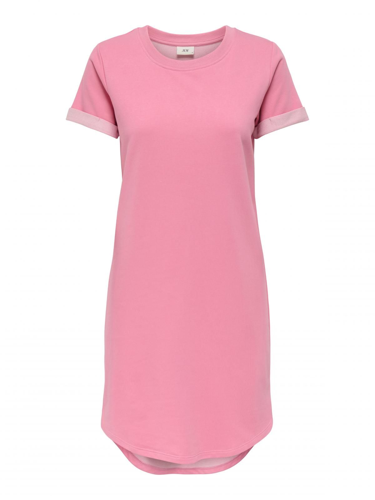 제이디와이 데일리 져지 반팔 미니 원피스 15174793_934 ROSE / CASHMERE ROSE - 상세 이미지 4
