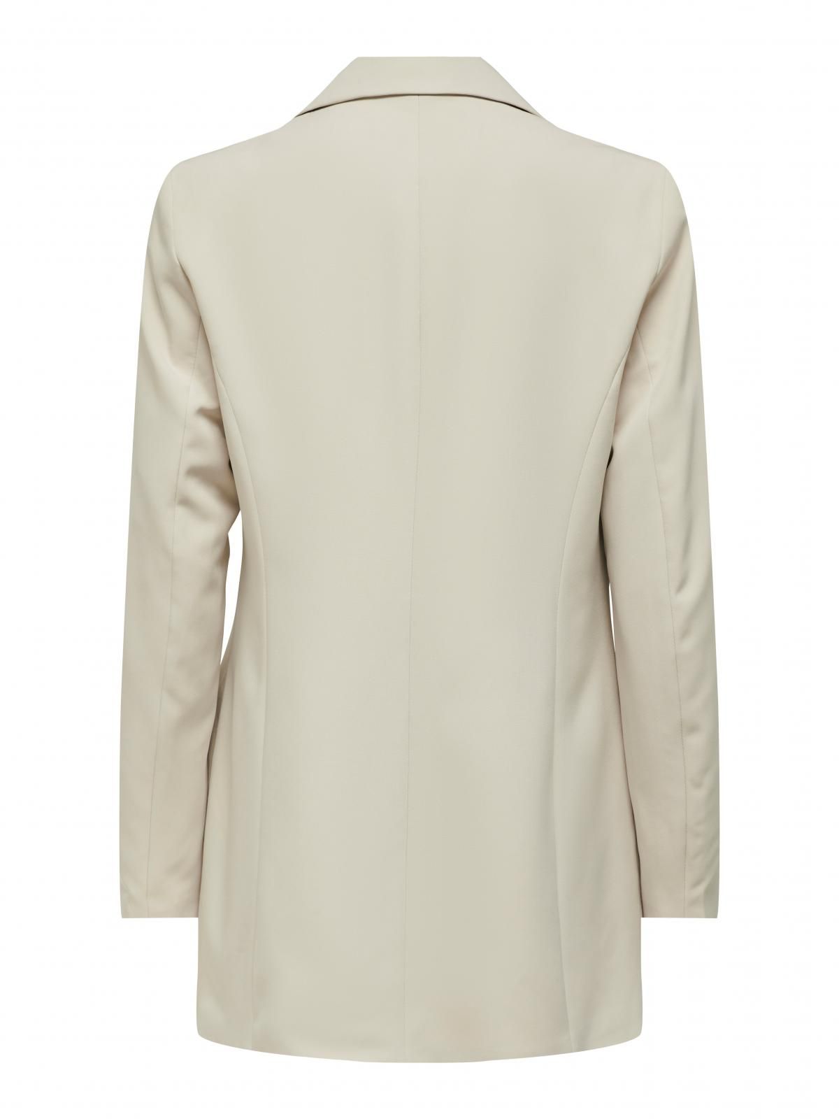 온리 테일러드 롱 블레이저 15245203_115 BEIGE / PUMICE STONE - 상세 이미지 4