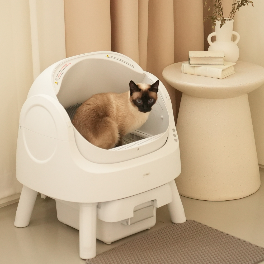 펫피봇 고양이 자동 화장실 대형 저소음 배변통