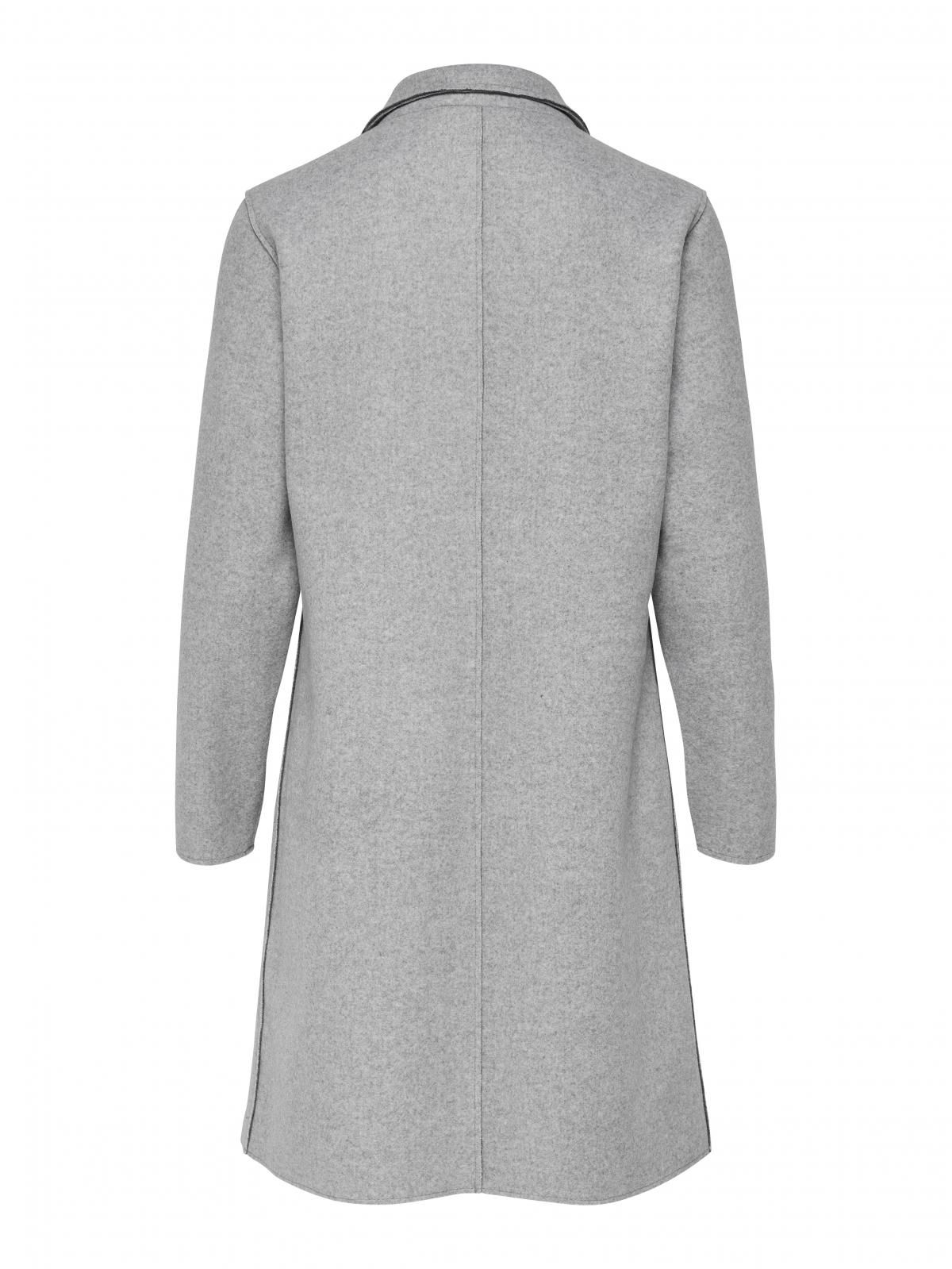 온리 미니멀 라이트그레이 롱코트 15213300_2381 GREY / LIGHT GREY MELANGE - 상세 이미지 4