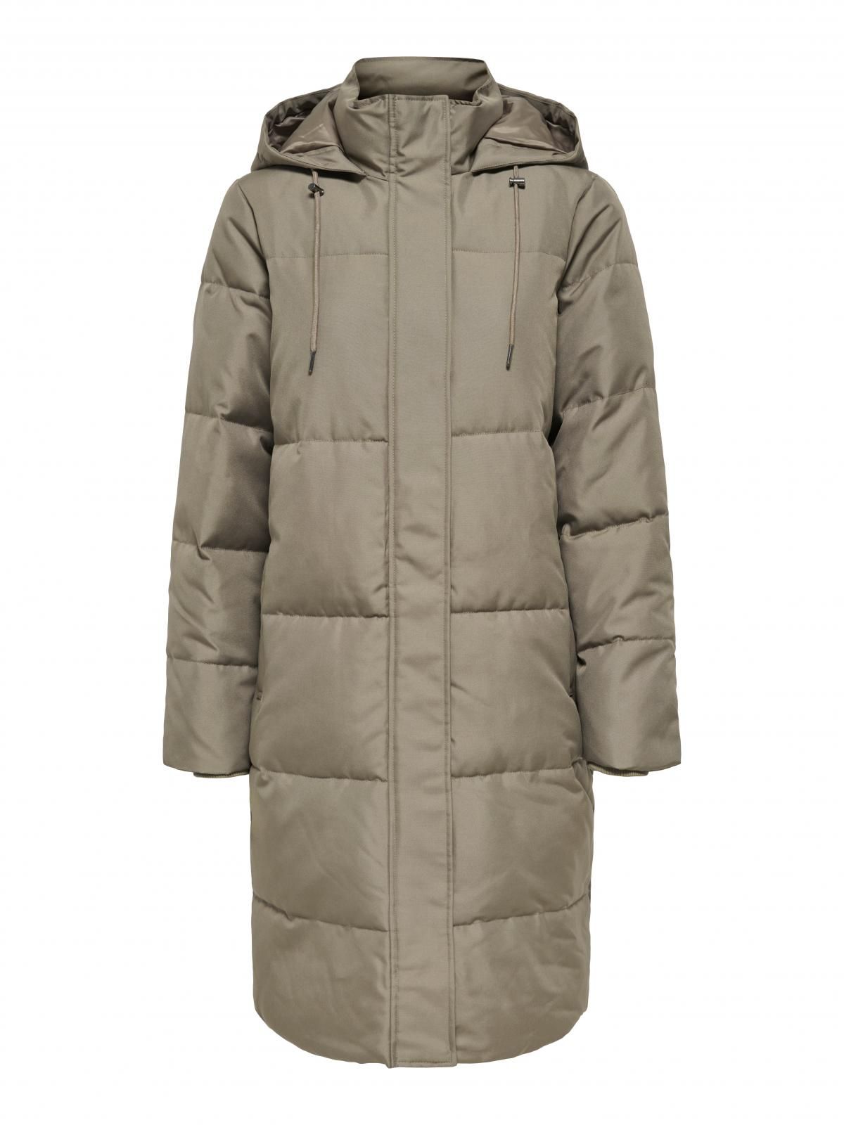 온리 테크니컬 윈드프루프 후드 패딩코트 15318853_120 GREY / WALNUT - 상세 이미지 4
